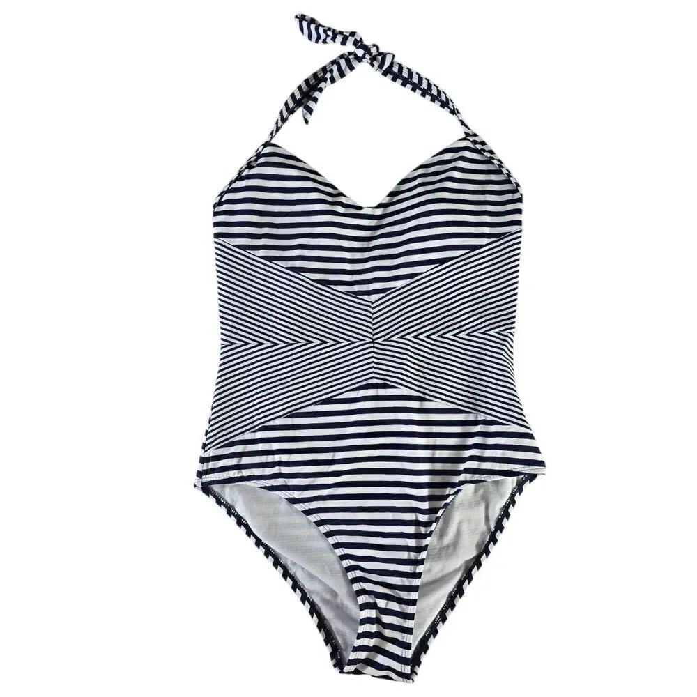Sia
australiaSwim Black and White Striped One Piece Swimsuit